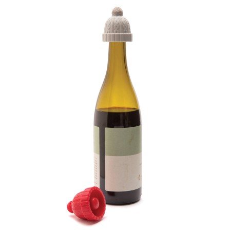 Bouchon pour bouteille de vin en silicone (X5)