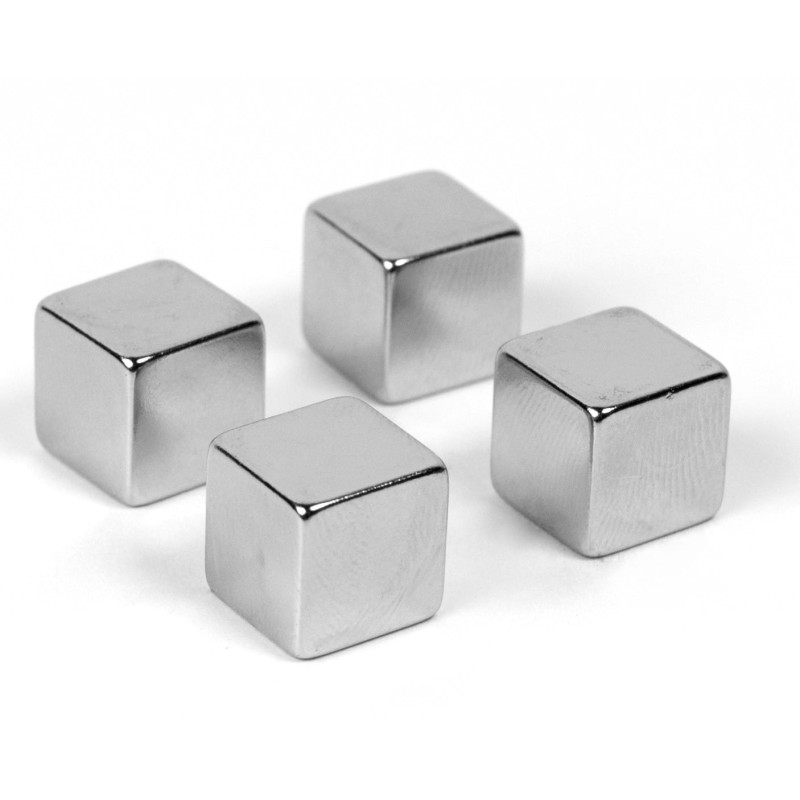 Cube 4 Aimants très (ultra) puissants