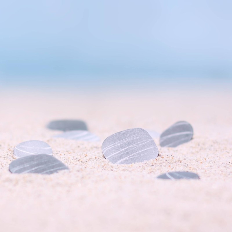 aimant galet pour une ambiance vacances au bord de mer