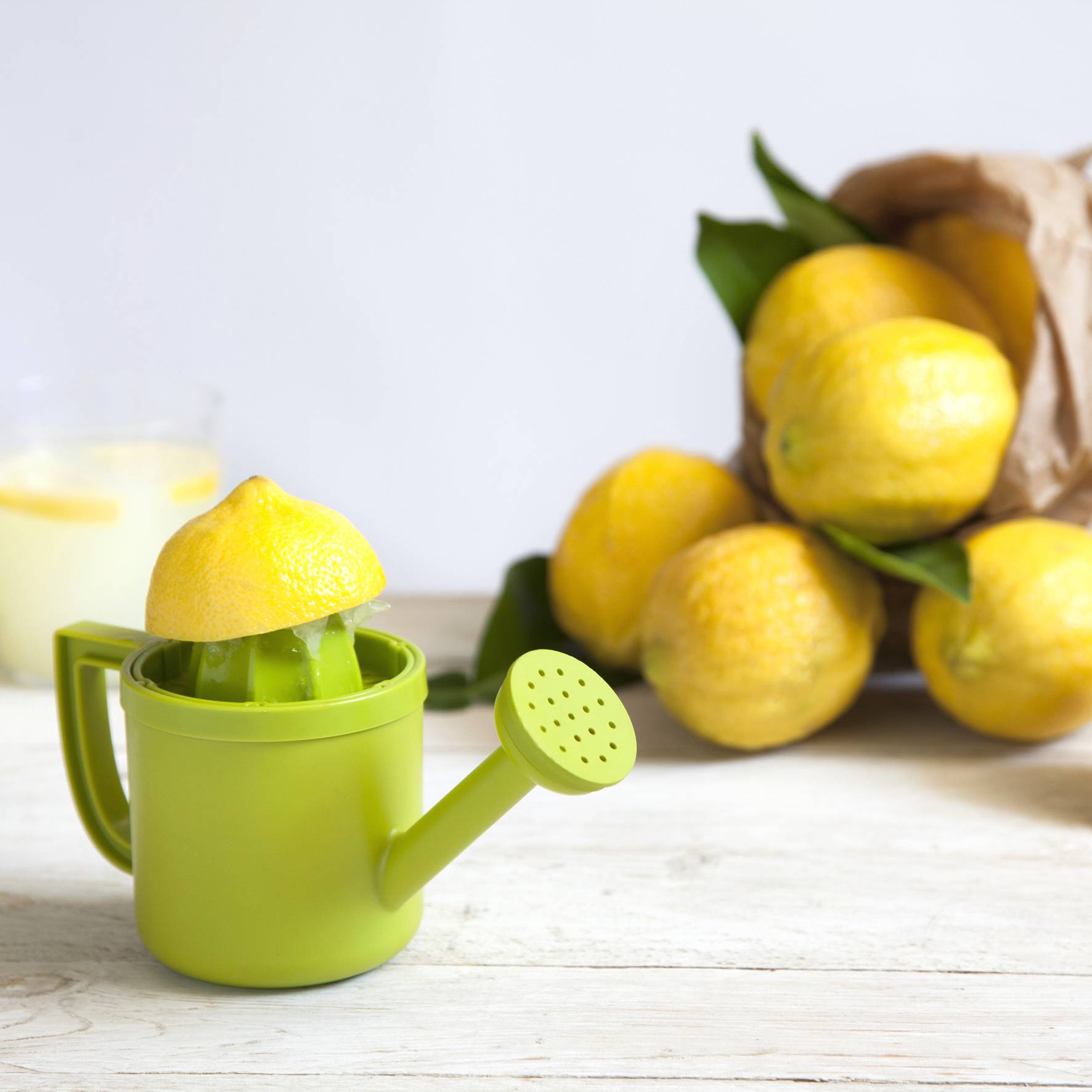 Lemon Fluicer Squeezer Presse-Agrumes Qui Se À Plat Pour Un